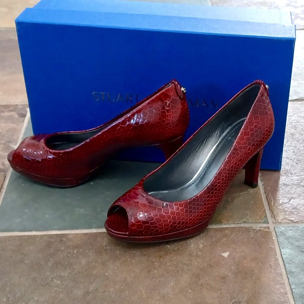 Stuart Weitzman Leather Heels